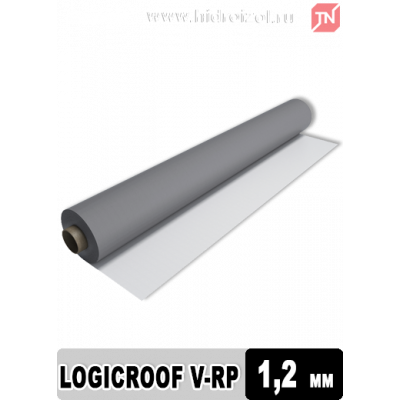 Logicroof V-RP 1,2 мм кровельная ПВХ мембрана Технониколь серого цвета
