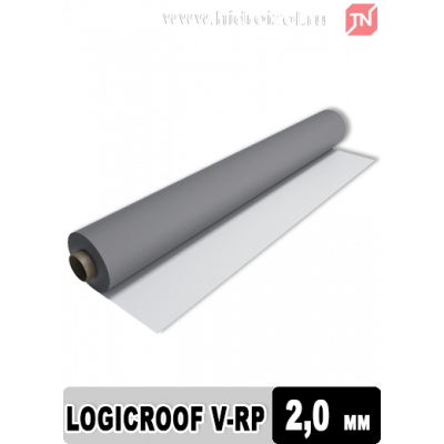Logicroof V-RP 2,0 мм кровельная ПВХ мембрана Технониколь серого цвета