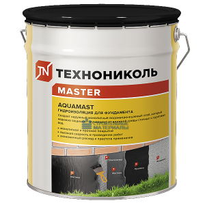Мастика битумная AQUAMAST (18 кг ведро)