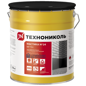 Мастика битумная гидроизоляционная №24 МГТН Технониколь (20 кг ведро)
