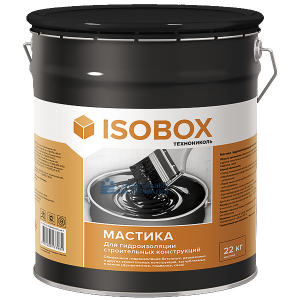 Мастика битумная гидроизоляционная ISOBOX (22 кг ведро)