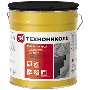 Мастика битумная приклеивающая №27 Технониколь (22 кг ведро)