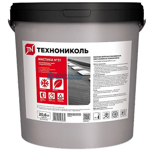 Мастика кровельная битумно-полимерная морозостойкая Технониколь №31 (18 кг ведро)