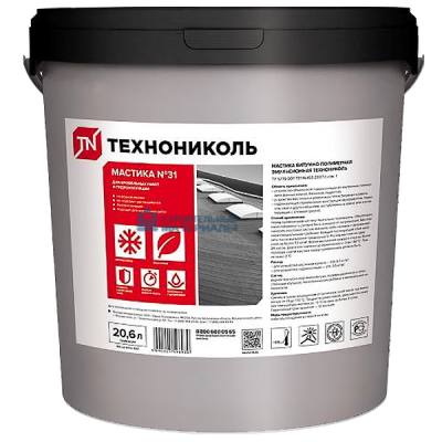 Мастика кровельная морозостойкая Технониколь №31 (18 кг ведро)