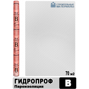 ГИДРОПРОФ В пароизоляция (рулон 70 м2)