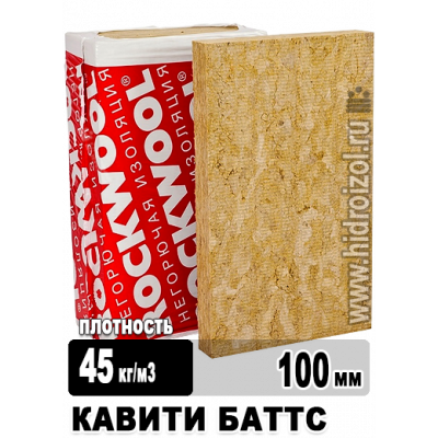 Утеплитель Rockwool Кавити Баттс 1000х600х100 мм 5 плит в упаковке