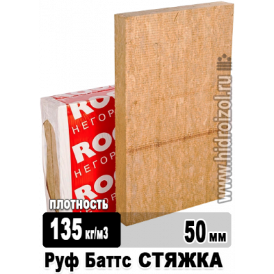 Rockwool Руф Баттс Стяжка 1000х600х50 мм