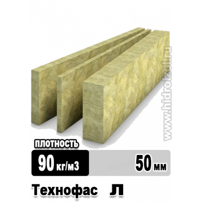 Утеплитель Технофас Л 1200х600х50 мм 264 плиты в упаковке