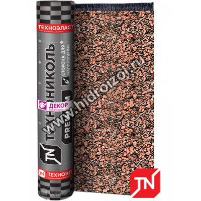 Техноэласт Декор ЭКП коричневый микс