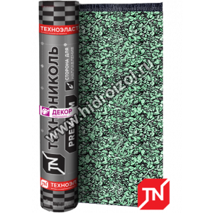 Техноэласт Декор ЭКП зеленый микс
