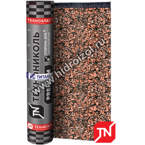 Техноэласт ТИТАН TOP ЭКМ коричневый микс
